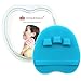 INNERNEED Food-grade Silicone Body Cleansing Brush Shower Scrubber Gentle Exfoliating Glove, for Sensitive, Delicate, Dry Skin (Blue)