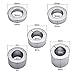 ABBY -J 1PC 40mm Metal Pendant Stretcher Weight Cook Ring Pennis Restraint Stainless Steel for Men