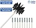 Fette Appliance - Flexible Dryer Vent Cleaning Kit, Lint Remover, Extends up to 12 Feet, Synthetic Brush Head, Use with or Without a Power Drill (12 Feet)