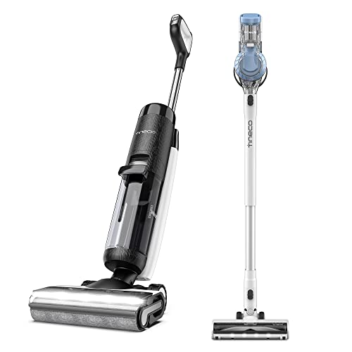Tineco Floor ONE S7 PRO Smart Cordless Floor Cleaner, Wet Dry Vacuum Cleaner A11 Pet Cordless Stick Vacuum Cleaner, Lightweight with Anti-Tangle Brush