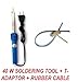 Interfuse® 40W Soldering Iron w/ T-Tip Adapter Head and Rubber Cable for BMW Mercedes Benz SAAB LCD Pixel Ribbon Repair