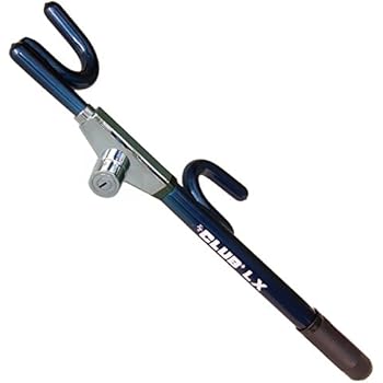 Amazon.com: The Club 3000 Twin Hooks Steering Wheel Lock, Yellow
