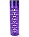 Motivational Bottle 32oz Fitness Workout Sports Water Bottle with Unique Timeline | Measurements | Goal Marked Times for Measuring Your Daily Water Intake, BPA Free Non-Toxic Tritan (Purple)