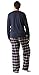 #FollowMe 44911-6-L Pajama Pants Set For Men/Sleepwear/PJS