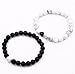 Believe London Distance Bracelets Couples Relationship Strong Elastic Friendship His Hers King Queen