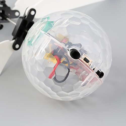 LESHP RC Toy, RC Flying Ball, RC infrared Induction Helicopter Ball Built-in Shinning LED Lighting for Kids, Teenagers Colorful Flyings for Kid's Toy