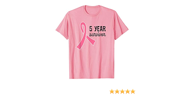 Survivor T-shirt Pink Ribbon Tee 