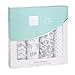aden + anais Tea Collection Swaddle Blanket | Boutique Muslin Blankets for Girls & Boys | Baby Receiving Swaddles | Ideal Newborn Boy & Girl Gifts, Unisex Infant Shower Items, Wearable Swaddle