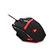 Redragon M801 Mammoth 16400 DPI Programmable Laser Gaming Mouse for PC, 9 Programmable Buttons, 5 User Profiles, Weight Tuning, Omron Switches, Blackthumb 2