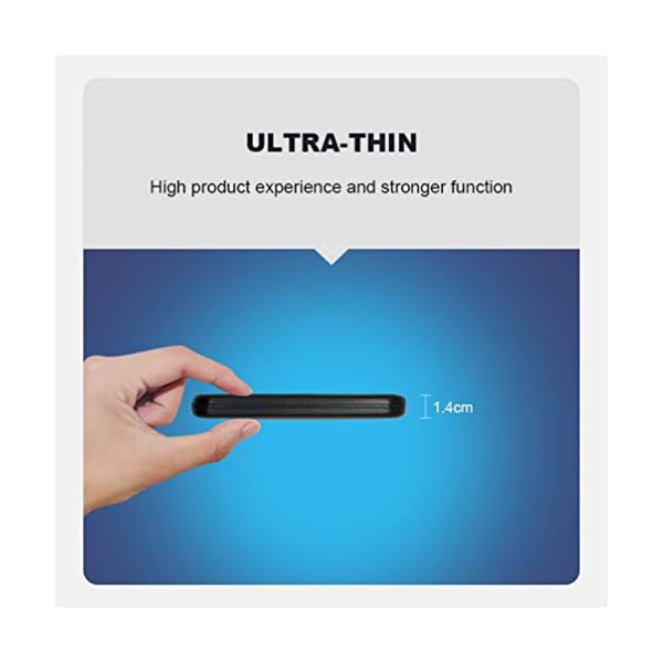 Solustre Externe Festplatte Hochgeschwindigkeitsfestplatte Mobile HDDFestplatte Usb3. 0 Computerfestplatte für Desktop… – Bild 7