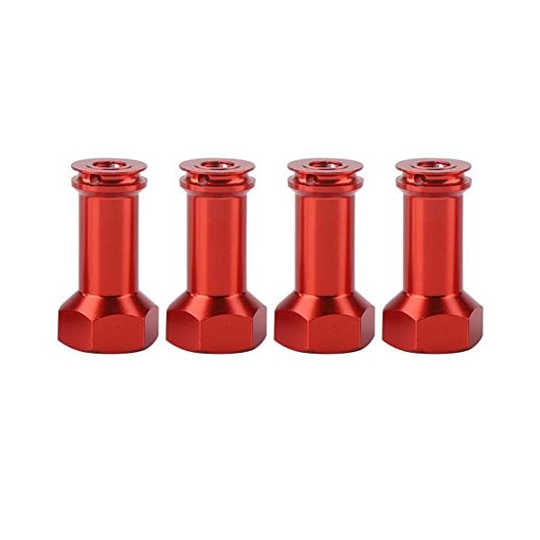 Dilwe RC Auto Sechskantnabe Verlängerungsadapter, 4 Stücke Metall Radnabe Erweiterungsadapter Zubehör für WLtoys A959… – Bild 8