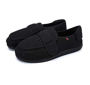 Amazon.com: Orthopedic Slippers Diabetic Neuropathy Safety Shoes Extra Wide Sneakers Flat Feet 