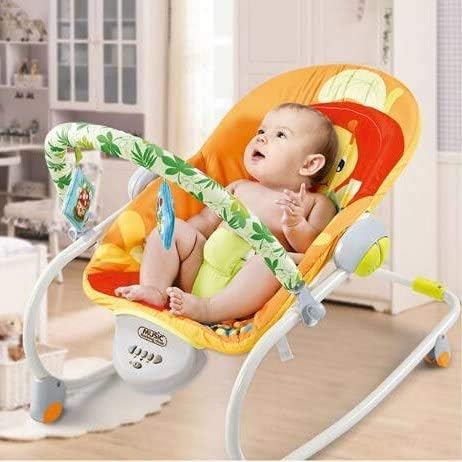 バウンサー 電動バウンサー 快適なベビーロッキングチェア 音楽の複数の調整設定が