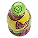 Enesco Coke by Romero Britto Coke Bottle Green Cap Figurine, 6.5-Inch