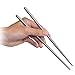 HealthPro Titanium (TI) Super Strong Lightweight Professional Chopsticks with Storage Bag (2)