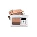 Festnight Double Color Lazy Double Layer Shadow Eyeshadow Makeup Palette Pigment Waterproof Shimmer Eye Makeup with Brush