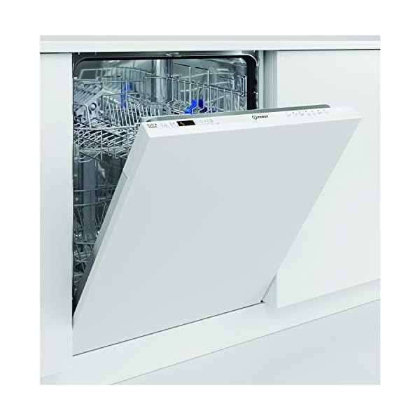 Indesit DFC 2C24 UK Freestanding Standard Dishwasher, 14 Place Settings, 6 Programs, White