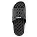 Vertico Slide-on Women's Shower and Poolside Sandal (7/8, Black)