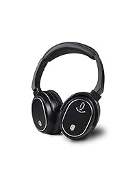 Juboury Solace.Pro Active cancelación de ruido con cierre de cable para iPhone, PC y vuelo con funda de transporte