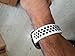 Galaxy Watch 46mm Bands, Gear S3 Bands, KADES 22mm Universal Replacement Strap with Quick Release Pin Compatible for TicWatch Pro/Amazfit Stratos Smart Watch- White/Black