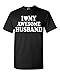 Shop4Ever I Love My AwesomeHusband T-shirt Couples Shirts