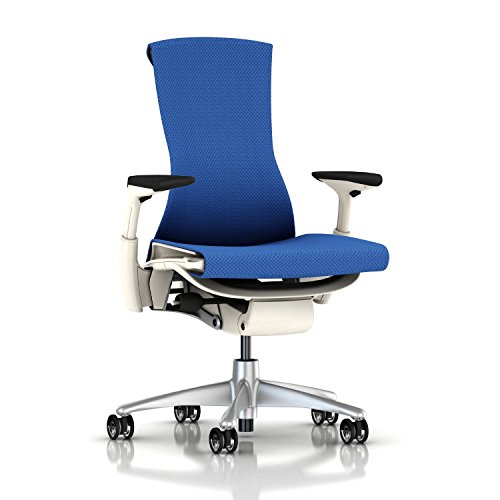 Herman Miller Embody Ergonomic Office Chair with White Frame/Titanium