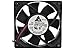 Delta Electronics AFB1212GHE-CF00 120x120x 38mm Cooling Fan, 240.96 CFM, 5200 RPM, 62 dBA, 2.45A (max 3.24A), 27.48 air pre., 3+4-pin power & TAC connector primary
