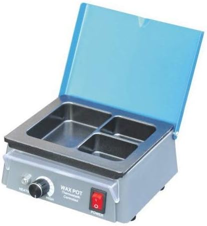 smiledt Analog Wax 3 Heater Pot Dipping Melter Dental Lab Equipment 110V