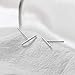 Bar Stud Earrings 925 Sterling Silver Dainty Mini Line Earrings Simplify Stick Earrings