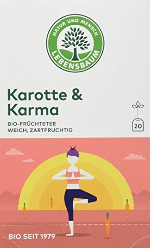 Lebensbaum Bio Früchtetee Karotte und Karma (1 x 40 g)