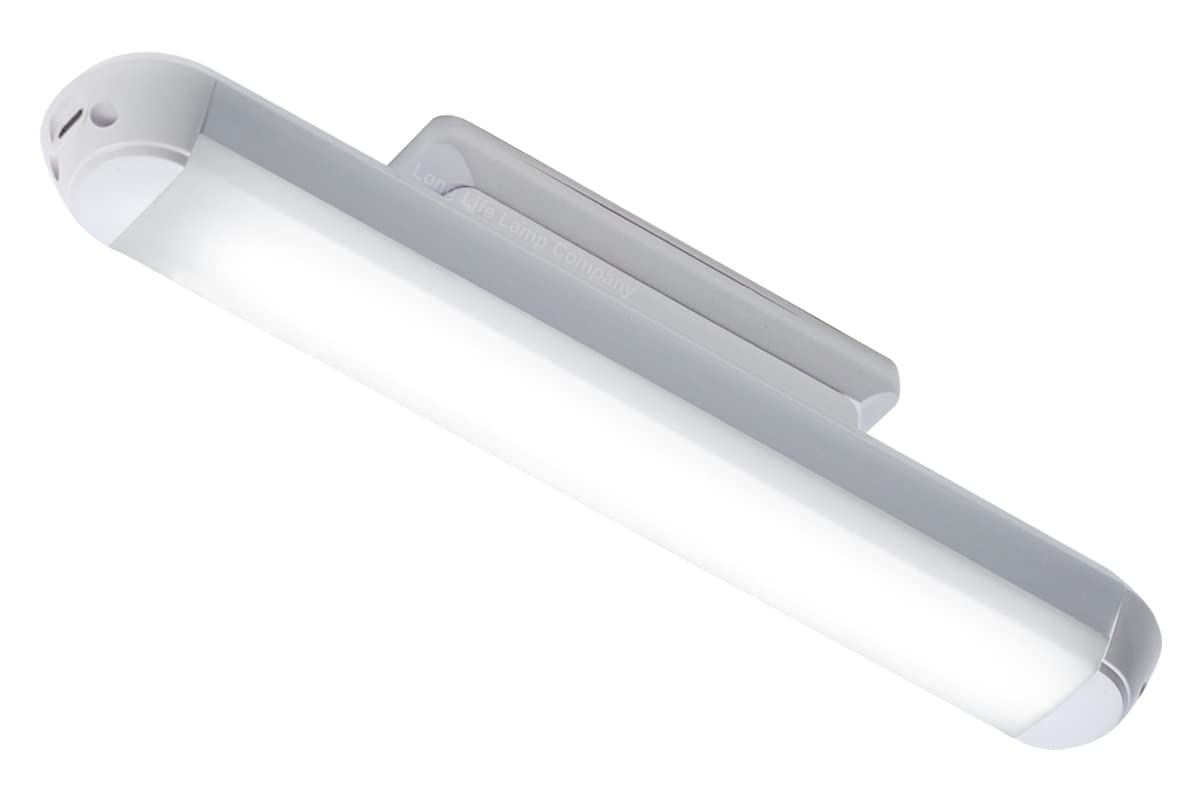 Long Life Lamp Company LED Magnetic Under Cabinet Utility Light USB Portable & Rechargeable Night Lights for Wardrobe Closet Cupboard Cool White Dimmable Touch Sensor RNL02