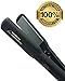 Salon Professional Ceramic Tourmaline Flat Iron - Best Ionic Boost Straightener for No Frizz - Keratin Ion Protection for Shiny, Silky, Smooth Hair - Auto Shut-Off, Swivel Cord
