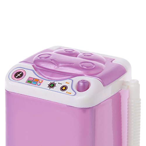 Shuohu Washing Machine,Simulated Mini Children Kids Role Play Toy Doll Accessories Gift Random Color - Thumbnail 6