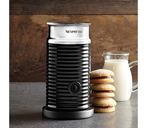 NESPRESSO Aeroccino 3 Milchaufschäumer, Elektrischer Milchaufschäumer für 120 ml cremigen Milchschaum und 240 ml heiÃe Milch, Schwarz – Bild 4