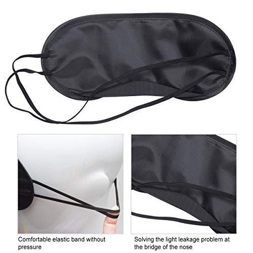 12-Pack Multicolor Sleep Eye Masks - Lightweight Blindfold With Nose Pad & Adjustable Straps For Kids & Adults