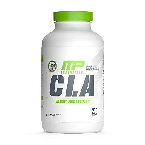 MP Essentials CLA 1000 High-Potency, Natural Weight-Loss Exercise Enhancement, Increase Lean Muscle Mass, Non-Stimulating, Gluten-Free, Non-GMO Conjugated Linoleic Acid, 270 count (Best Conjugated Linoleic Acid)