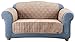 SureFit Quilted Loveseat Pet Throw/Slipcover, Taupe