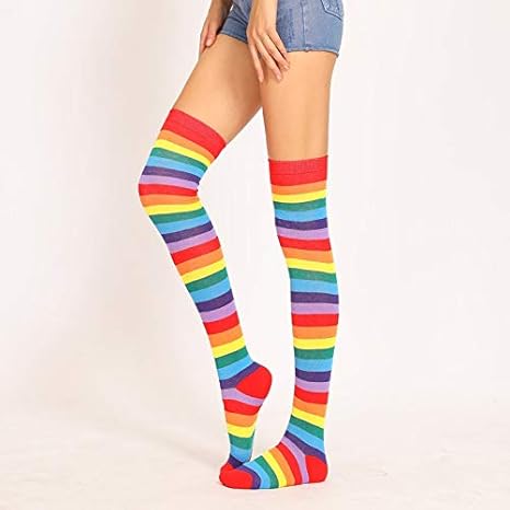 Rainbow stockings Clearance