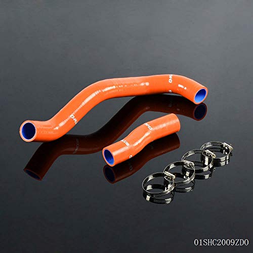US For TOYOTA LEXUS IS300 ALTEZZA JCE10 2JZGE Silicone Radiator Hose Kit 2000-2005 01 02 03 04 Dark Orange