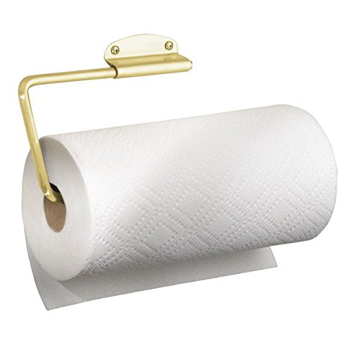 MDesign Versatile Wall Mount Paper Towel Holder & Dispenser, Mounts To