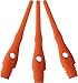 Viper Dart Accessory: Tufflex III 2BA Thread Soft Tip Dart Points, Neon Orange, 100 Pack