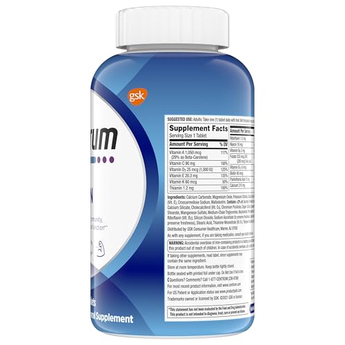 CENTRUM MULTIVITAMIN FOR MEN, MULTIVITAMIN/MULTIMINERAL SUPPLEMENT WITH VITAMIN D3, B VITAMINS AND ANTIOXIDANTS, GLUTEN FREE, NON-GMO INGREDIENTS – 250 COUNT