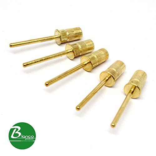 Blanco Mandrel Gold Bit for Electric Nail Drill 40 mm 3/32