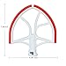AIZARA Flex Edge Beater for KitchenAid Mixer Bowl-Lift Stand Mixer Attachment for 6 Quart Bowls, Plastic Flat Beater Paddle with Silicone Edges, Bowl Scraper Blade Accessory