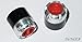 SSD RC Scale Locking Hubs (Red)
