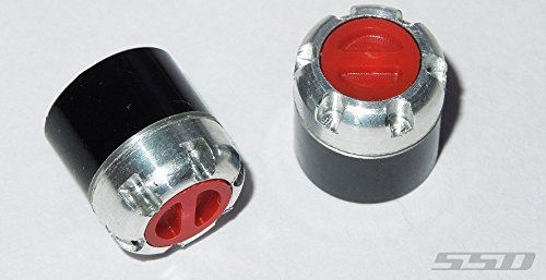 SSD RC Scale Locking Hubs (Red)