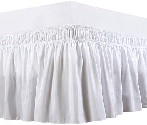 Wrap Around Ruffled Bed Skirt with 