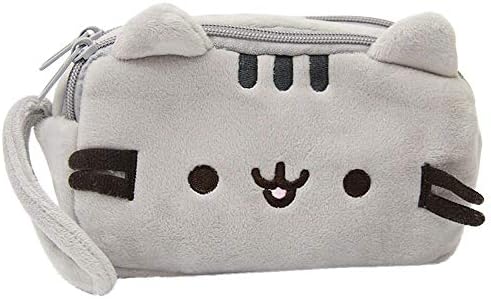 Pencil Cases for Teen Girls Cat Plush Doll Pencil Box Cute Pen Bag Makeup Pouch Cosmetic Bag Kid Stationery Gift Office School Supplies