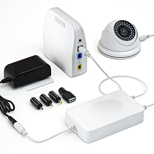 Router Battery Backup, 15000mAh Rechargeable Batterypack UPS Battery