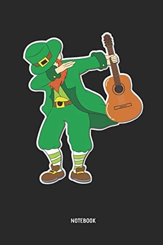 Guitarist | Notebook: Blank Lined Leprechaun with Acoustic Guitar Journal - Great Accessories & Gift Idea for Guitarists & Guitar Lover.